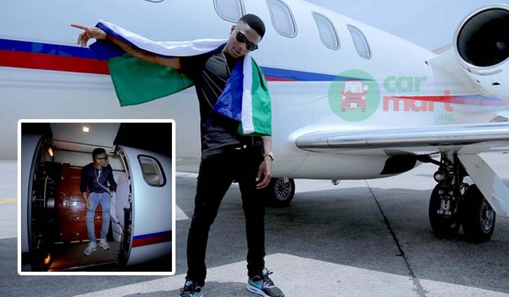 Wizkid Private Jet