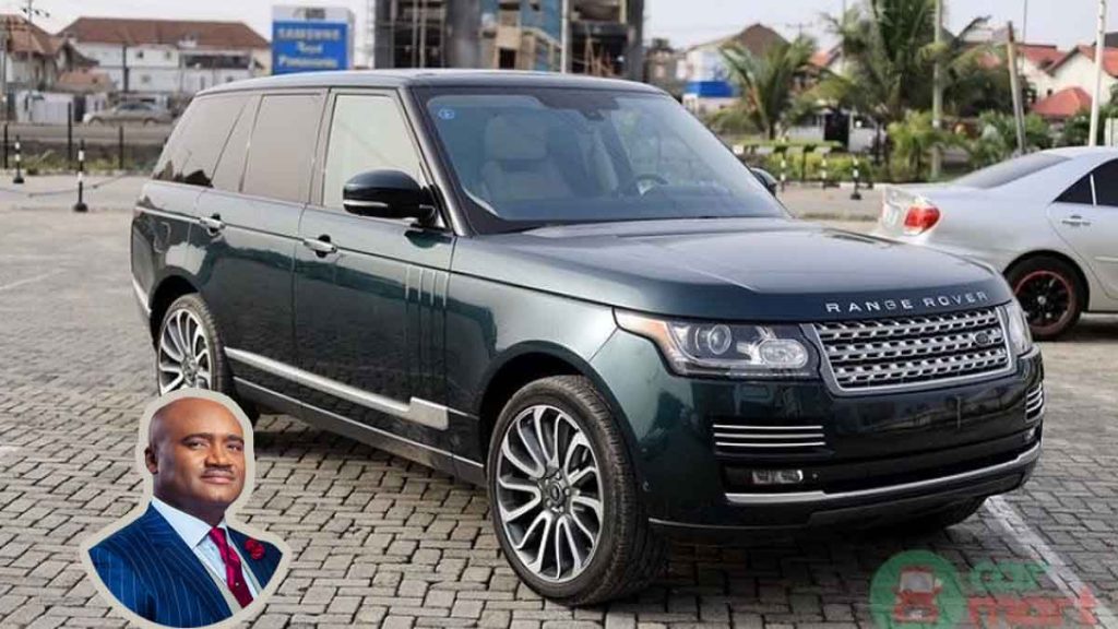 paul adefarasin Range Rover Vogue 