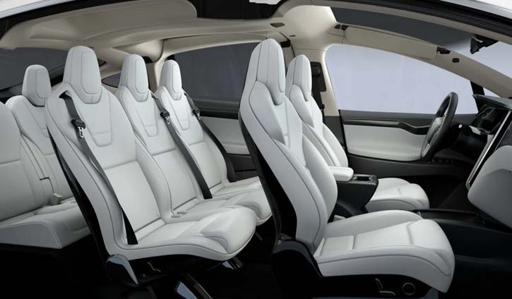 tesla model x interior in Nigeria