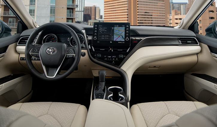 toyota camry 2020  interior