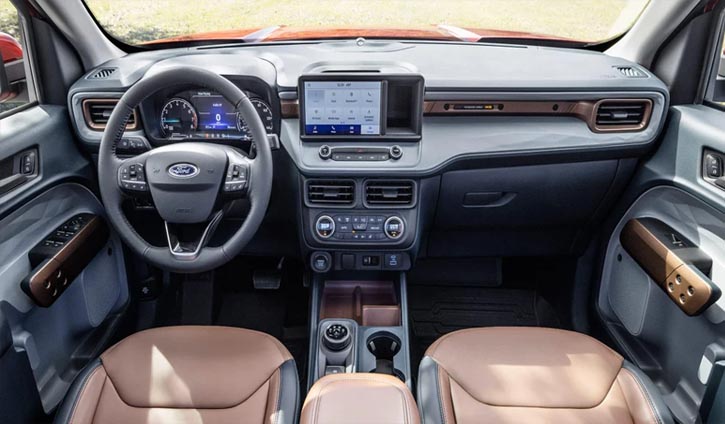 2022 Ford Maverick interior