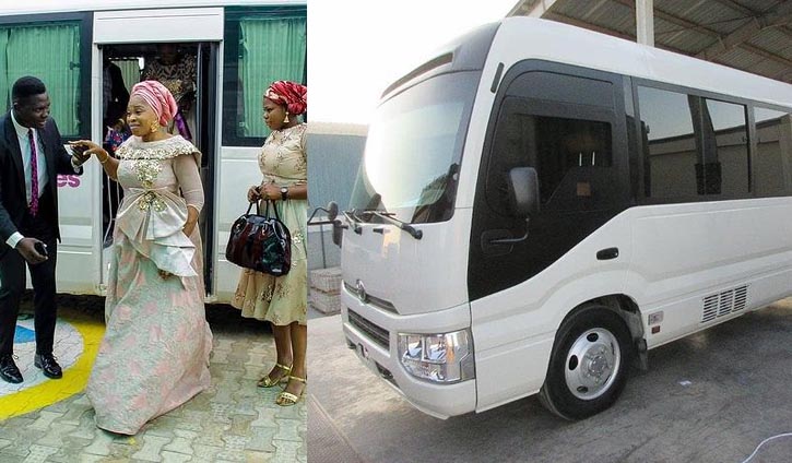 Tope Alabi Toyota Coaster