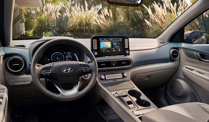 hyundai kona Interior in nigeria