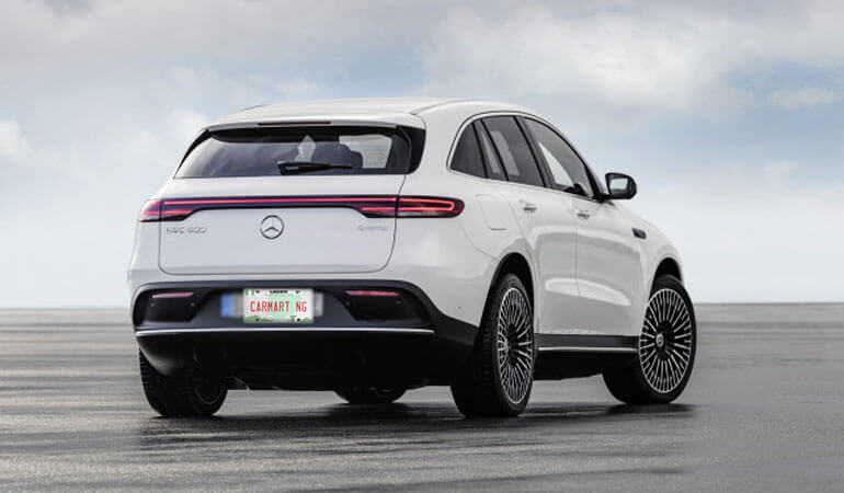 2021 Mercedes Benz EQC back view