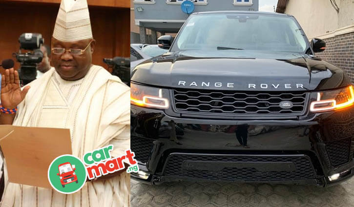 Ademola Adeleke Range Rover Sport