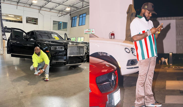 Davido Latest Car Collections - Davido Car Gallery