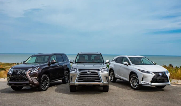 Lexus LX470, RX450h, RX400h, RX350, ES350 Prices In Nigeria