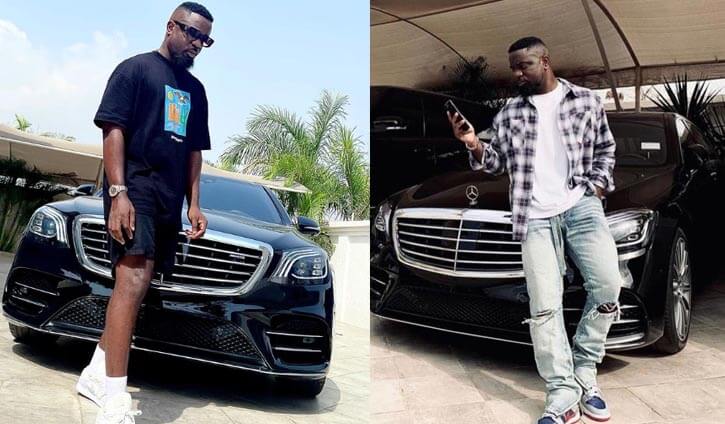 sarkodie Mercedez-Benz S550