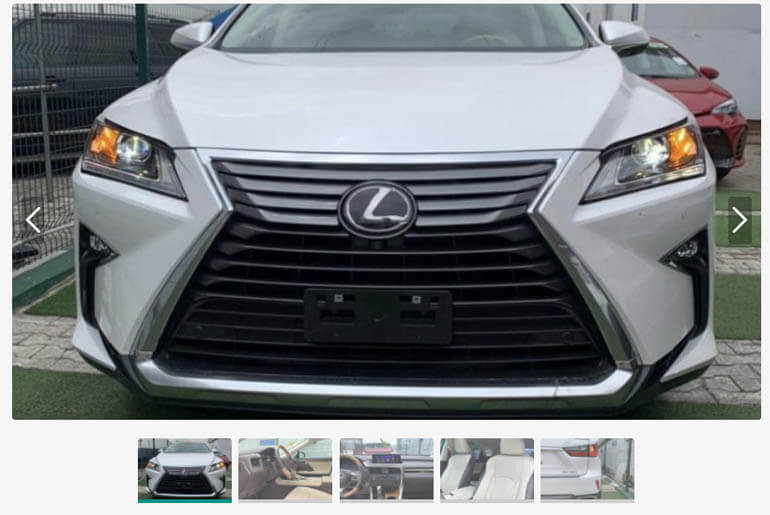 2019 Lexus Rx 350 In Nigeria