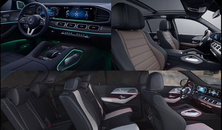 Mercedes Benz GLE 450 interiors