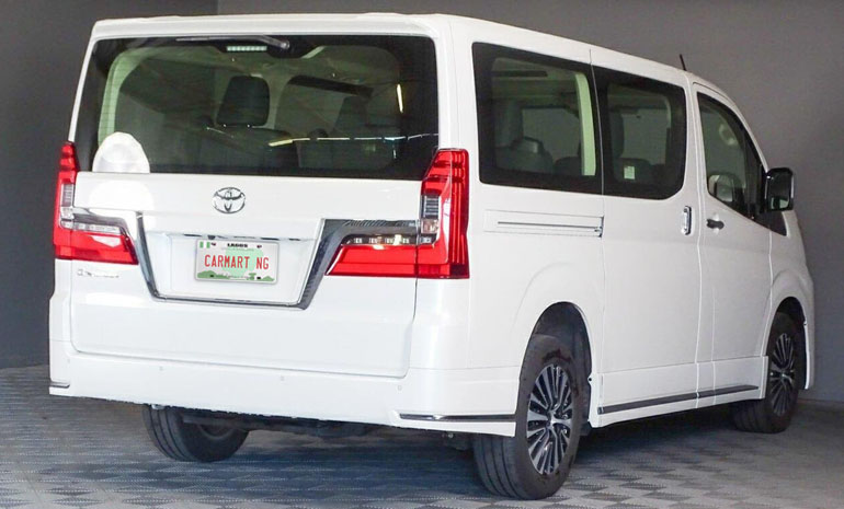 2021 Toyota Granvia back view