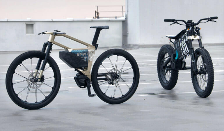 BMW unveils a high-speed electric bicycle and electric motorcycle