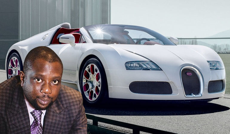 Kola Aluko bugatti Veyron Grand Sport 