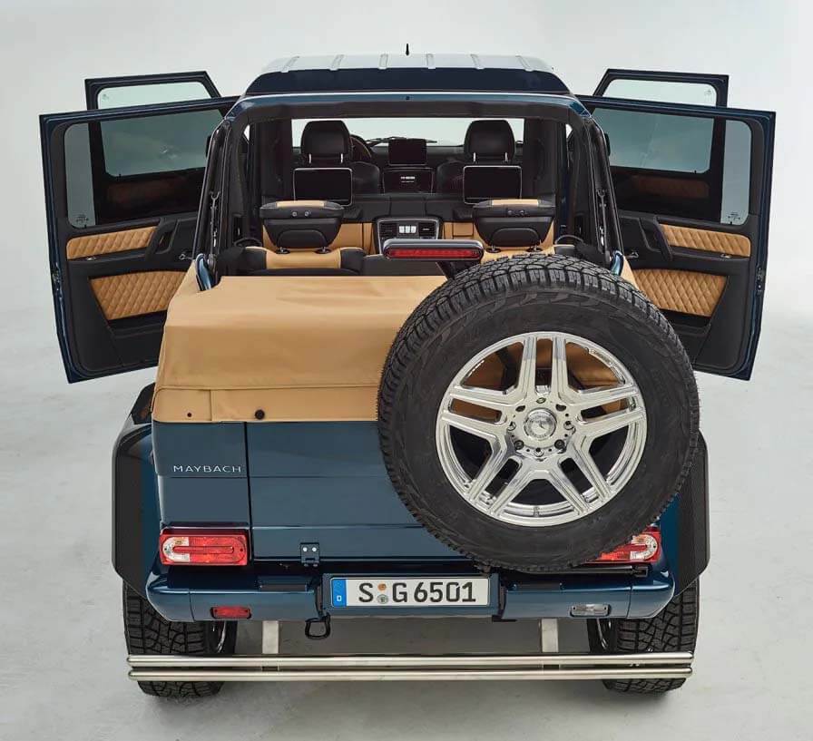 Mercedes Maybach G 650 Landaulet backview