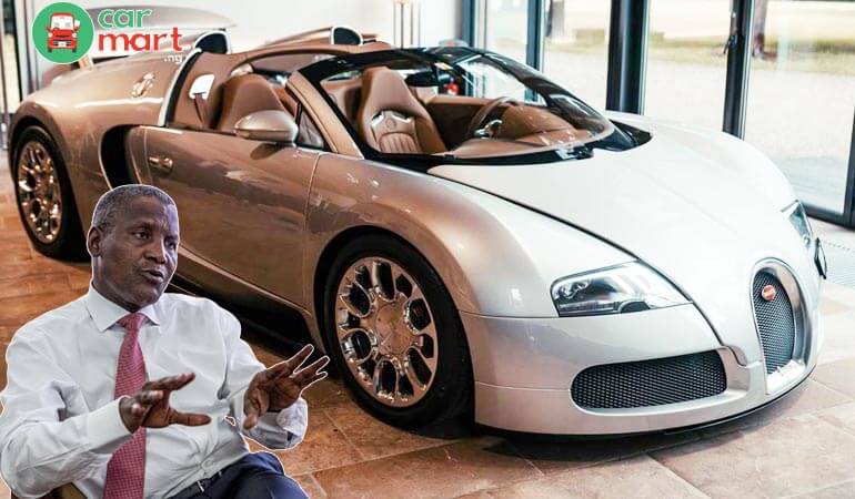 aliko dangote bugatti veyron