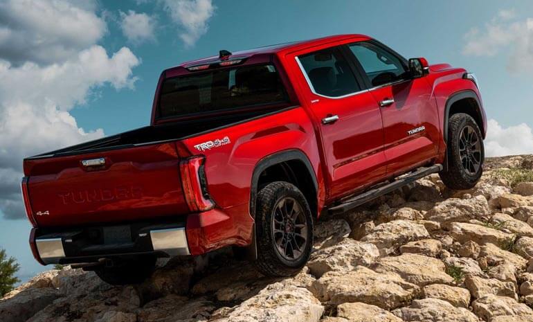 The all new Tundra will go on sale in the US later in 2021