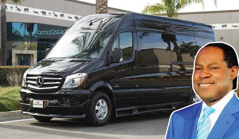 Chris Oyakhilome Mercedes Benz Sprinter Van