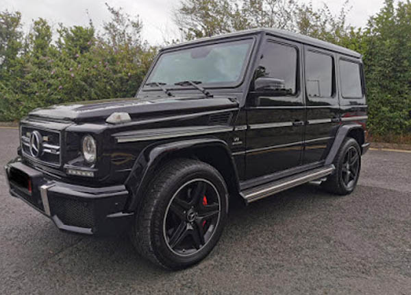 Abdul Samad Rabiu Armoured Mercedes Benz G-Wagon