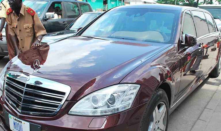 Folorunsho Alakija husband Mercedes Benz S-Class