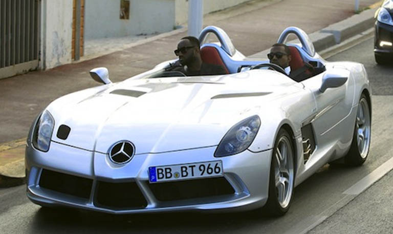 kanye west Mercedes-Benz SLR Stirling Moss