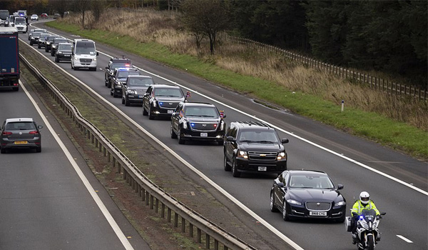 Joe Biden's 85-Vehicle Convoy Sparks Outrage