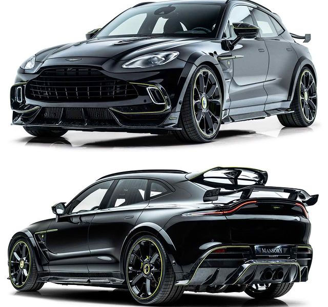 Mansory Unveils A New Aston Martin DBX Creation