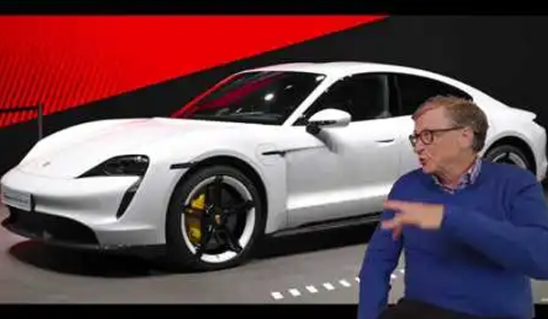 PORSCHE TAYCAN TURBO - Bill Gate's First Electric Car