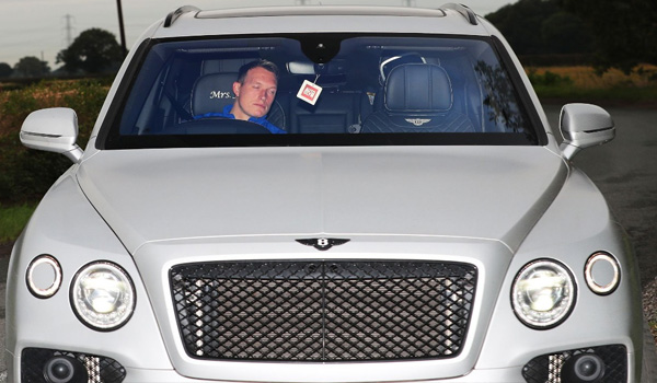 Phil Jones car