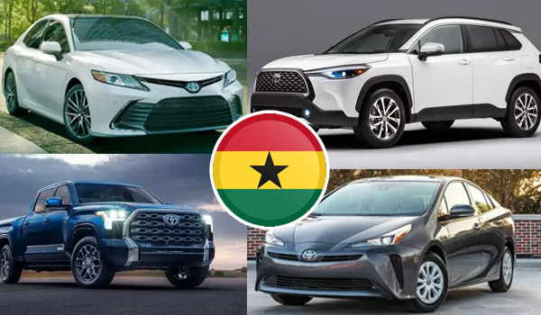 Prices of 2022 Toyota Cars in Ghana, Review And Buying Guide