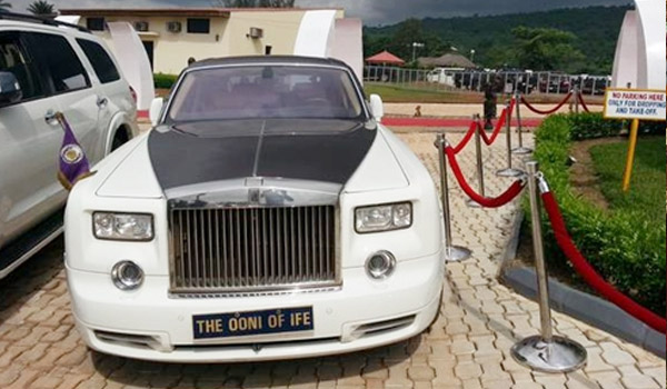 ooni of ife rolls royce