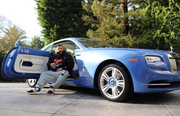 Dj Khaled 2017 Rolls Royce Wraith