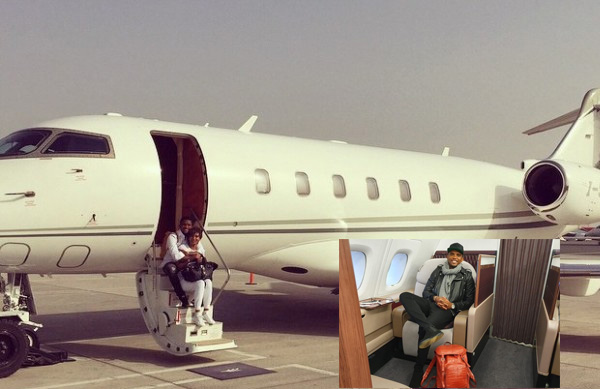 Samuel Eto'o private jet