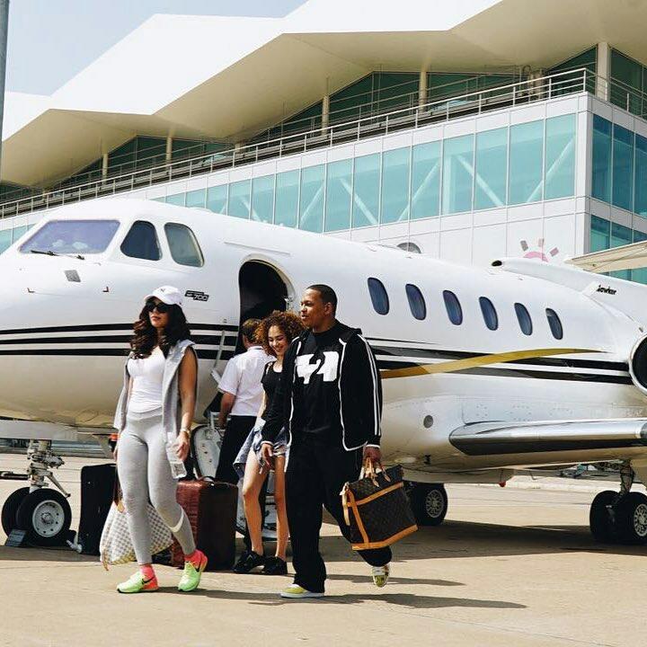 cassper nyovest private jet