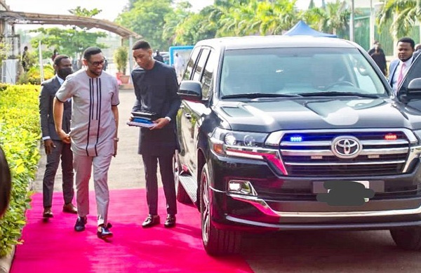 Pastor Biodun Fatoyinbo Bulletproof Toyota Land cruiser