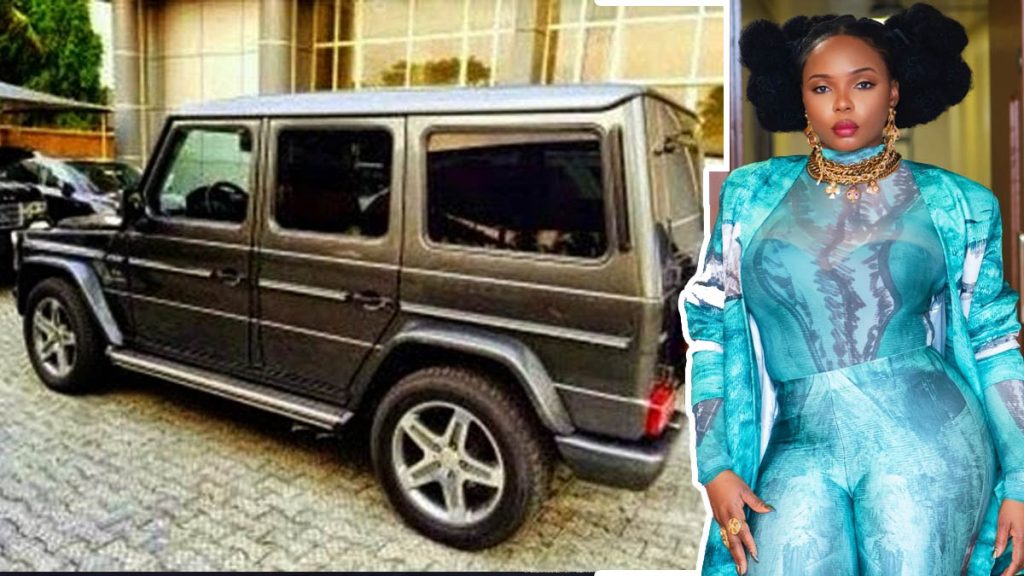 Yemi Alade Mercedes Benz G Wagon