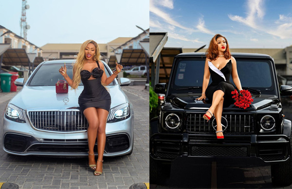 Mercedes-Benz-G-Wagon-Range-Rover-other-luxury-cars-spotted-in-BBNaija-Mercy-Ekes-garage