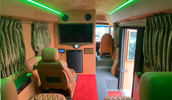 2021 Toyota Coaster Bus Vip Armored Interiors