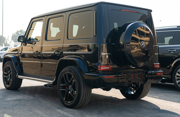 2022 Mercedes Benz G63 back view