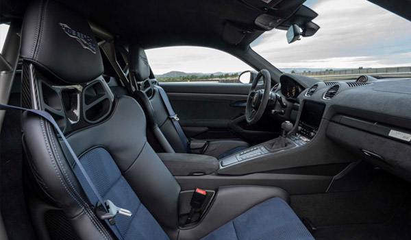 2022 Porsche 718 Cayman GT4 RS interior