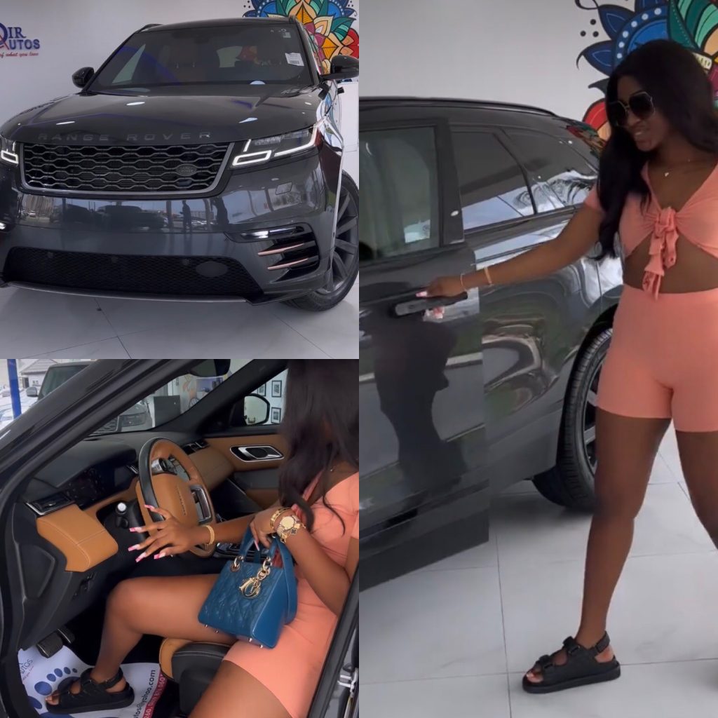 Ama Reginald’s New Range Rover SUV