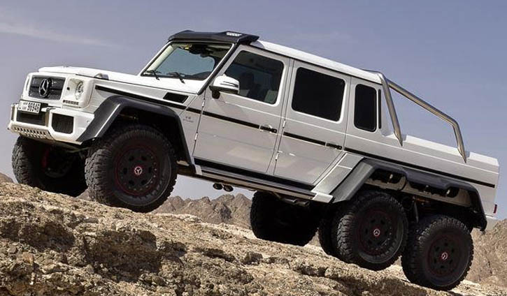 MERCEDES-BENZ G63 AMG 6×6 in Nigeria