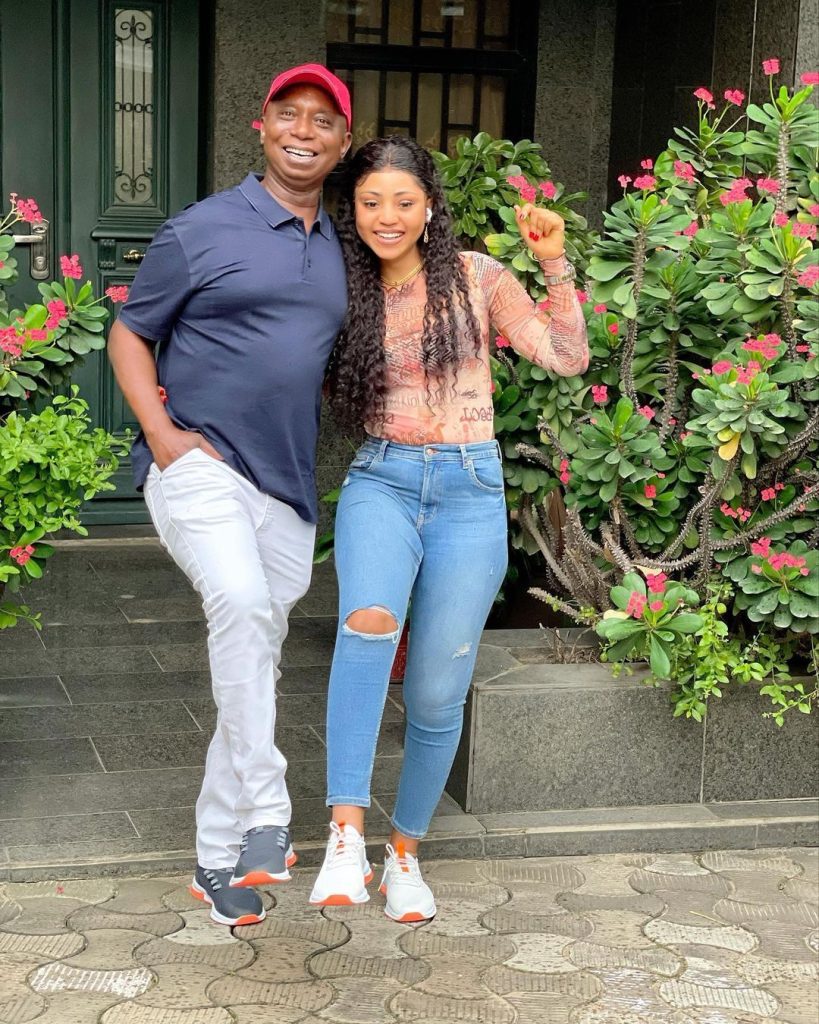 Regina Daniels and Husband