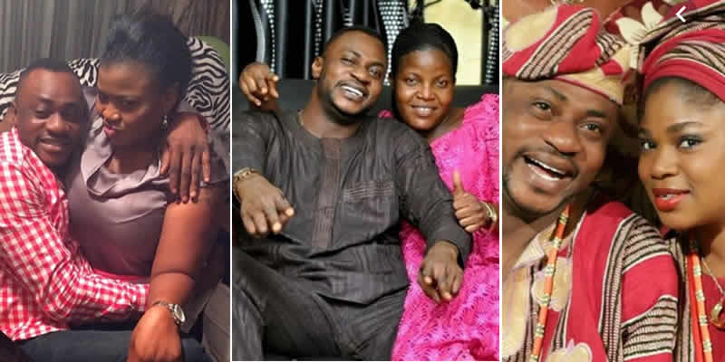 Odunlade Adekola and wife