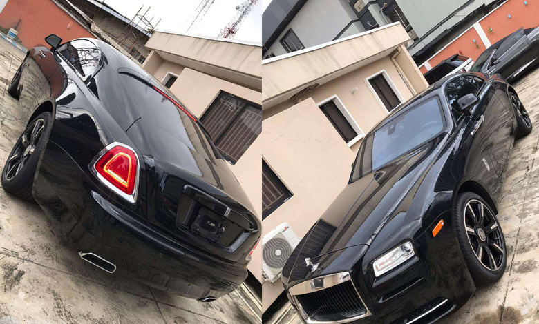 Ramsey Nouah Rolls Royce Phantom 2017