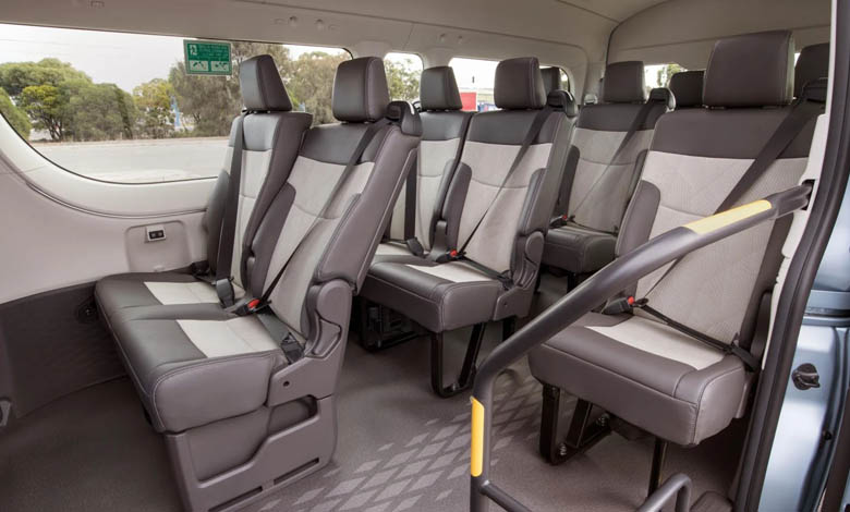 2022 Toyota HiAce interior