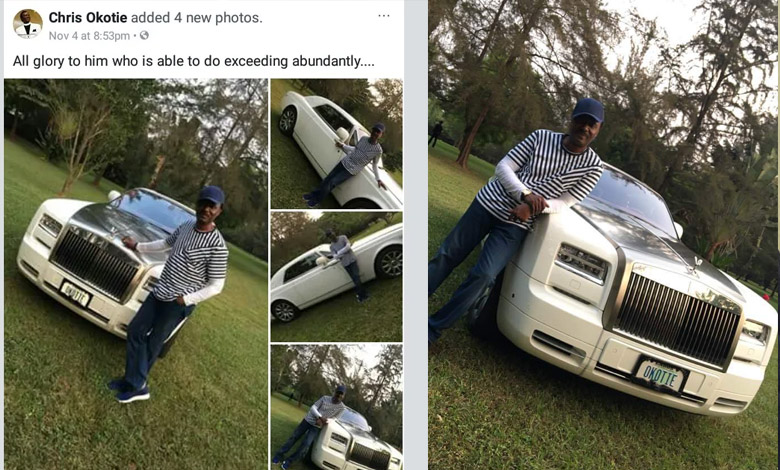 Pastor Chris Okotie rolls royce