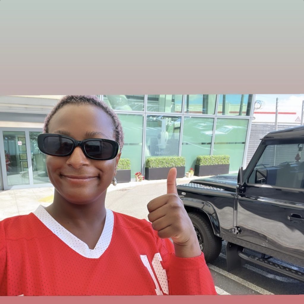 DJ Cuppy Shows Off New Car