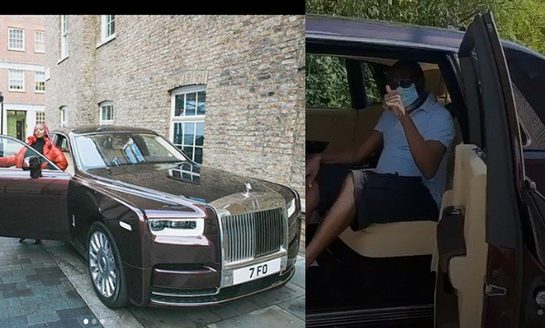 Femi Otedola rolls royce