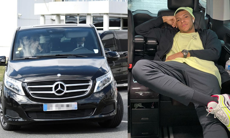 Mbappe Mercedes V-class