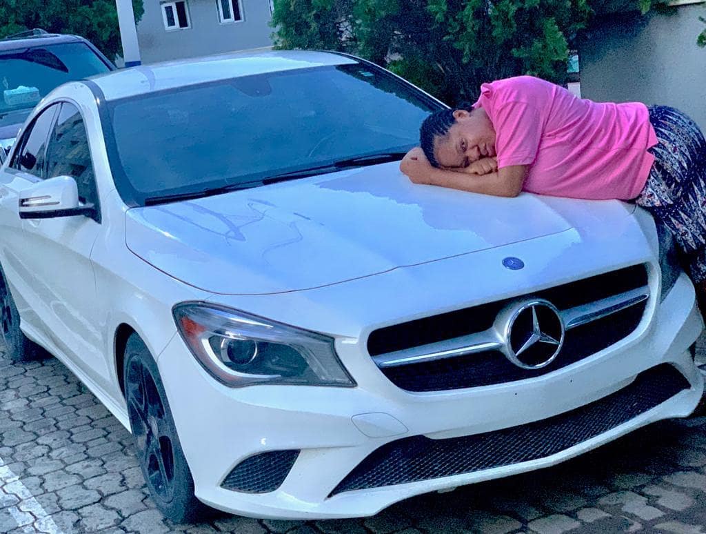 Toyin Abraham Mercedes-Benz CLA 250